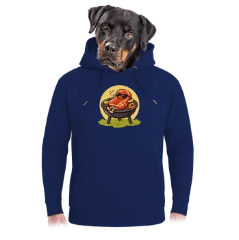 Pánská mikina Bastard Letní flákárna unisex mikina premium Navy