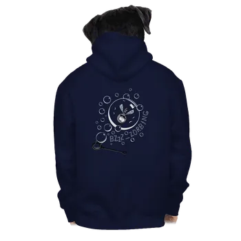 Pánská mikina Bastard Zorbing pánská mikina na zip Navy