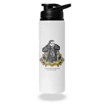 Láhev Bastard Jon Sníh lahev na vodu White