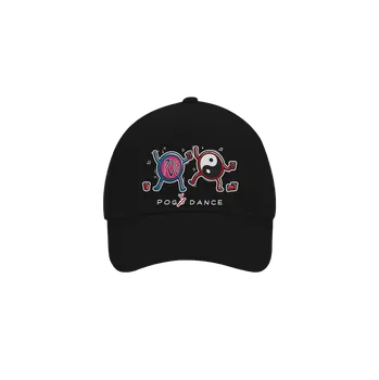 Kšiltovka Bastard Pogy dance kšiltovka baseballka Black