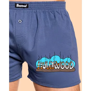 Trenýrky Bastard Hullywood pánské trenky Blue