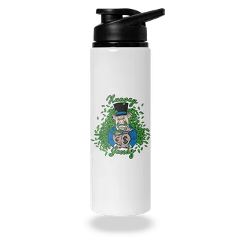 Láhev Bastard Nenažrané prase lahev na vodu White