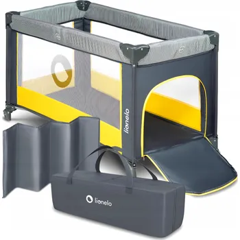 Dětská postýlka Cestovní postýlka Lionelo 67 x 126 cm zlatá