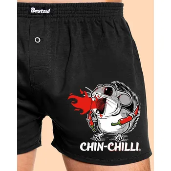 Pánské spodní prádlo Bastard Chinchilli pánské trenky Black