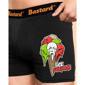 Trenýrky Bastard Ice Scream boxerky Black