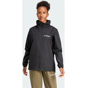 Dámská bunda ADIDAS Bunda Multi Essentials 2L Rain XL ČERNÁ