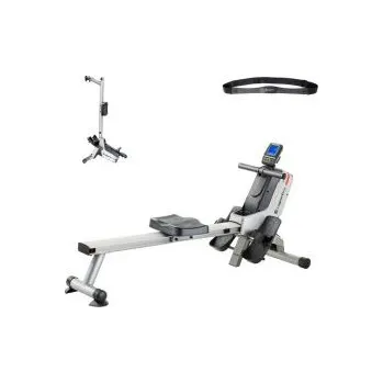 Veslovací trenažer inSPORTline Yukona Lite - stříbrná