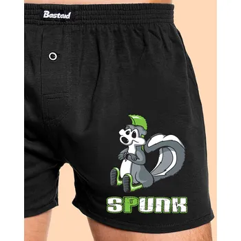 Trenýrky Bastard Spunk pánské trenky Black