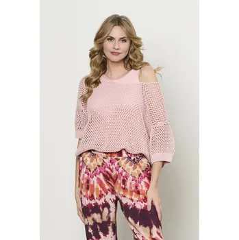 Dámský svetr Dámský svetr &Co Woman PU130/PINK Velikost: M