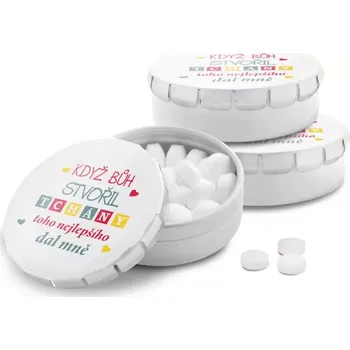 Bonbon Sablio Mentolky Když Bůh stvořil tchány - 3 ks