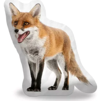 Polštář Sablio 3D polštář ve tvaru Liška