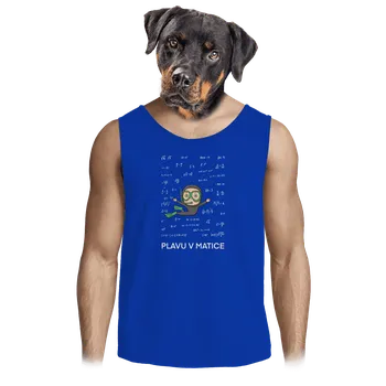 Pánské tílko Bastard Plavu v matice pánské tílko Royal Blue