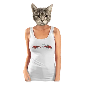 Bastard Neklape nám to dámské tílko klasické White