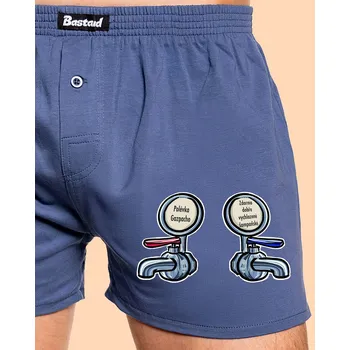 Trenýrky Bastard Polévka Gazpacho pánské trenky Blue