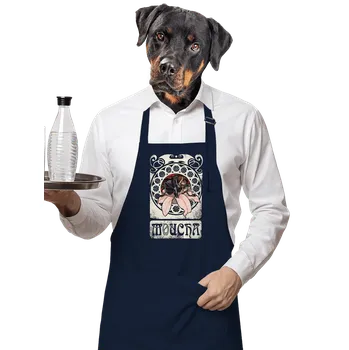 Kuchyňská zástěra Bastard Moucha zástěra Navy