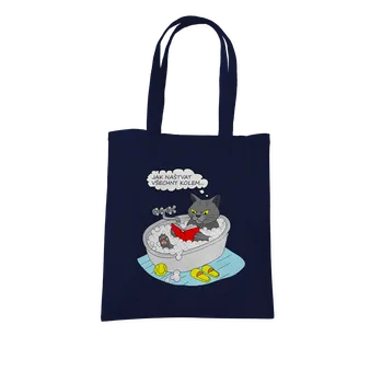Nákupní taška Bastard Jak všechny naštvat taška French Navy