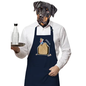 Kuchyňská zástěra Bastard Horalka zástěra Navy