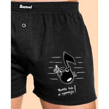 Trenýrky Bastard Tón pánské trenky Black