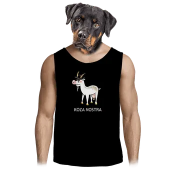 Pánské tílko Bastard Koza nostra pánské tílko Black