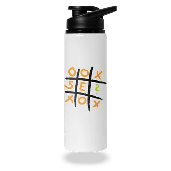 Láhev Bastard Piškvorky lahev na vodu White