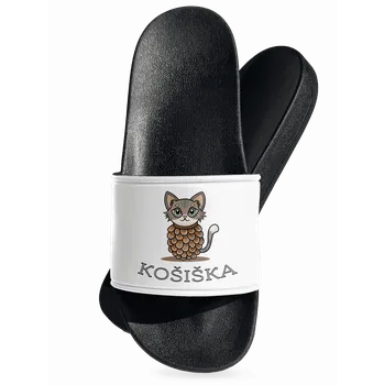 Pánské pantofle Bastard Košiška pantofle White