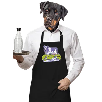 Kuchyňská zástěra Bastard Čumilka zástěra Black