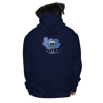 Pánská mikina Bastard Bude duha pánská mikina na zip Navy