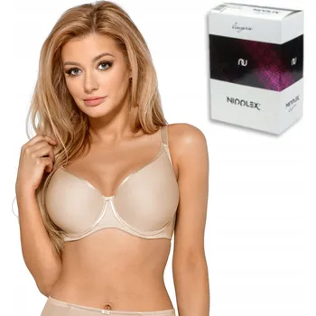 Podprsenka NIPPLEX Vyztužená podprsenka ANNA BIG 90F BÉŽOVÁ