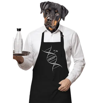 Kuchyňská zástěra Bastard Sarcasm zástěra Black