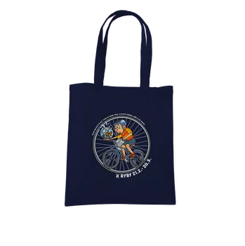 Nákupní taška Bastard Cyklistický horoskop: Ryby taška French Navy