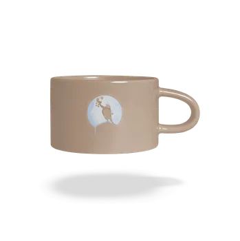 Bastard Mimoní král hrnek makronka Brown Macaron