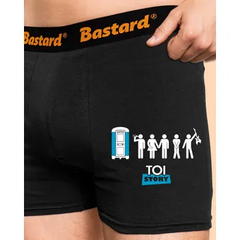 Trenýrky Bastard Toi Story boxerky Black