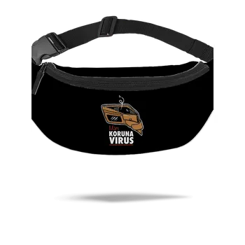 Ledvinka Bastard Korunavirus v peněžence ledvinka Black