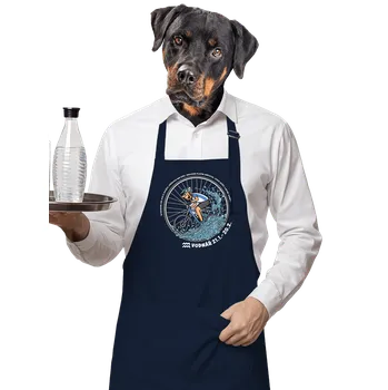 Kuchyňská zástěra Bastard Cyklistický horoskop: Vodnář zástěra Navy