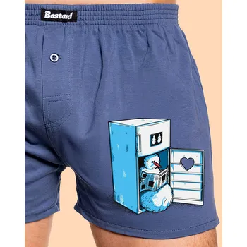 Pánské spodní prádlo Bastard Lednice pánské trenky Blue