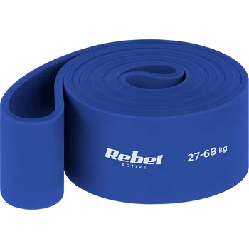 Rebel RBA-3001 Odporová guma TPE - Power Band PT-6, 27-68 kg, modrá
