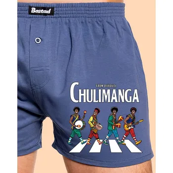 Trenýrky Bastard Chulimanga pánské trenky Blue