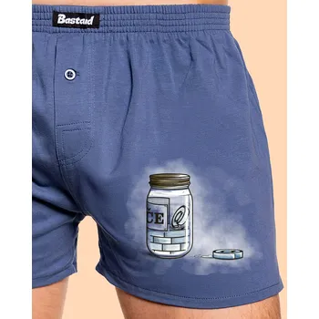 Trenýrky Bastard Zavináče pánské trenky Blue