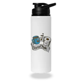 Láhev Bastard Starter Pack lahev na vodu White