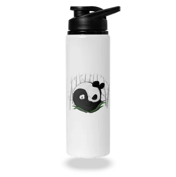 Láhev Bastard Dvě spící pandy lahev na vodu White