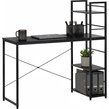 Psací stůl Psací stůl 120x48x122 cm SPRINGOS HF0046 černý