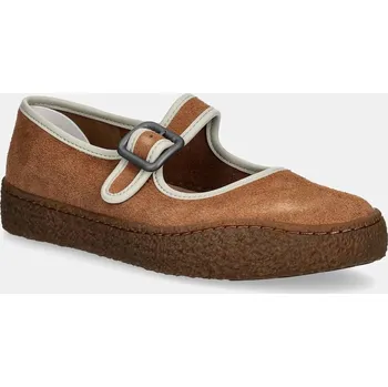 Dámské baleríny Semišové baleríny Camper Peu Terreno hnědá barva, K201825-003 K201825.003 88X, EUR 38