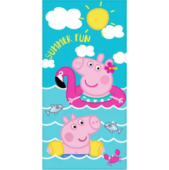 Osuška Peppa Pig Summer, ručník prasátko Pepina