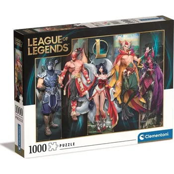 PUZZLE 1000 EL LEAGUE OF LEGENDS CLEMENTONI 39680