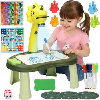 Projektor PROJEKTOR PRO VÝUKU KRESLENÍ Projektor Podsvícený LED Stolek pro děti