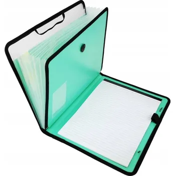 Pořadač/Organizér s gumou a přihrádkami A4 D.rect