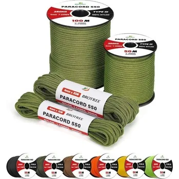 Kompresor Brotree 4mm Paracord 550 nylonové lano 30M