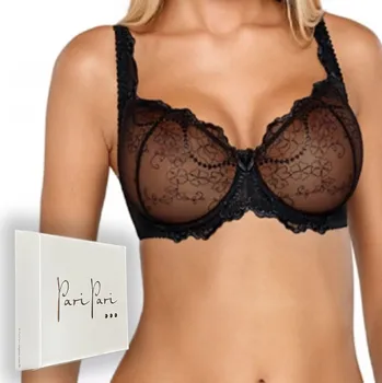 Podprsenka Paripari podprsenka s měkkými košíčky černá velikost 75F