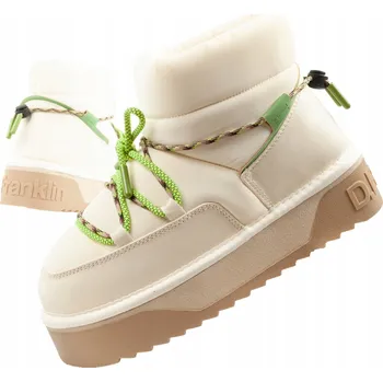 Dámská zimní obuv Dámské zimní sněhule D.Franklin vel. 39, módní kotníkové kotníkové boty s kožíšek podšívkou