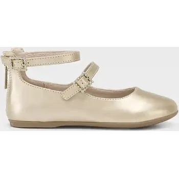 Dětská móda Dětské balerínky Mayoral 46554.45B.Mini.9BYA zlatá 10Y, EUR 35